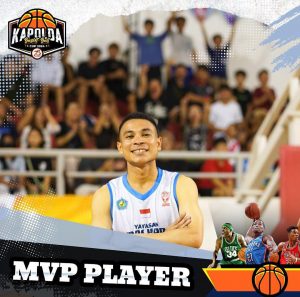 Julius Fernandes, MVP Player Tadi Malam